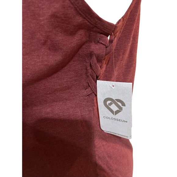 USC Trojans Colosseum Athletics Red Sleeveless Tank Top T-Shirt Women's M NEW - Picture 4 of 7